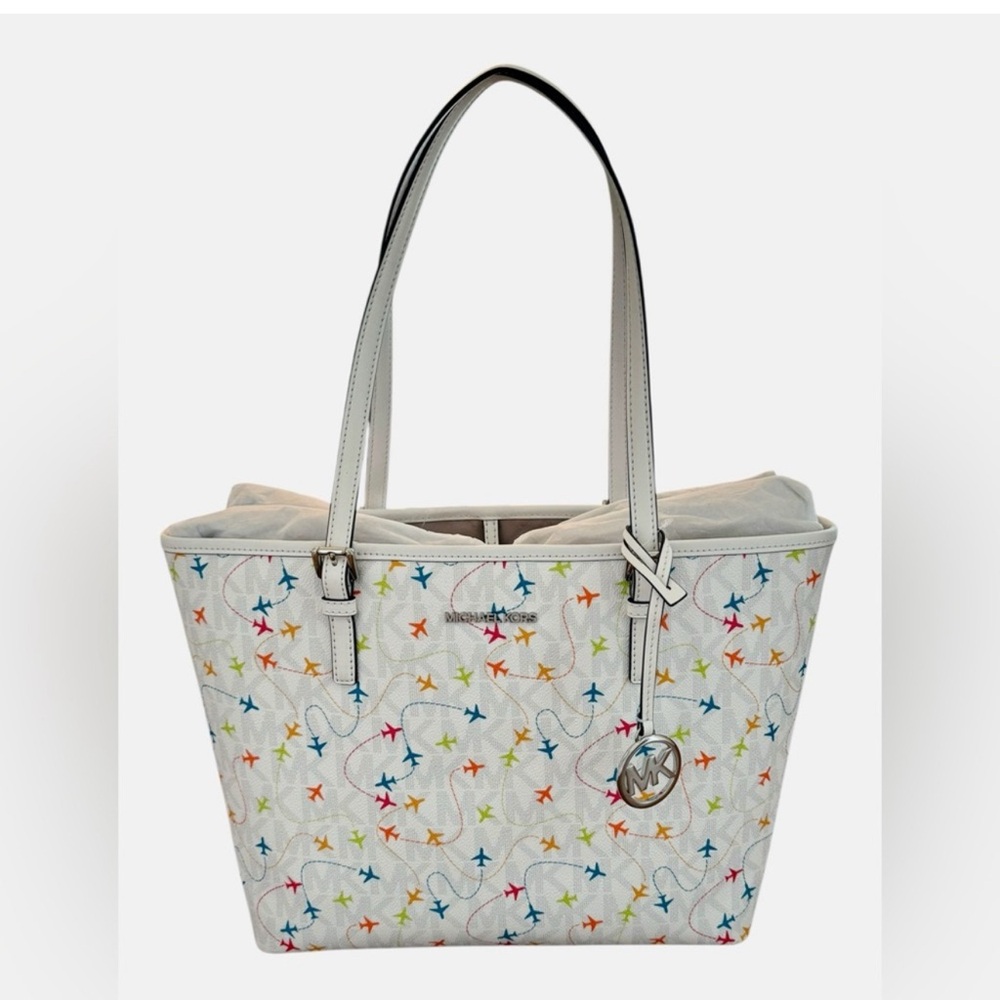 Michael Kors Limited Edition Airplane Motif Tote